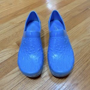 Slip Resistant Baby Blue Dansko Clogs
